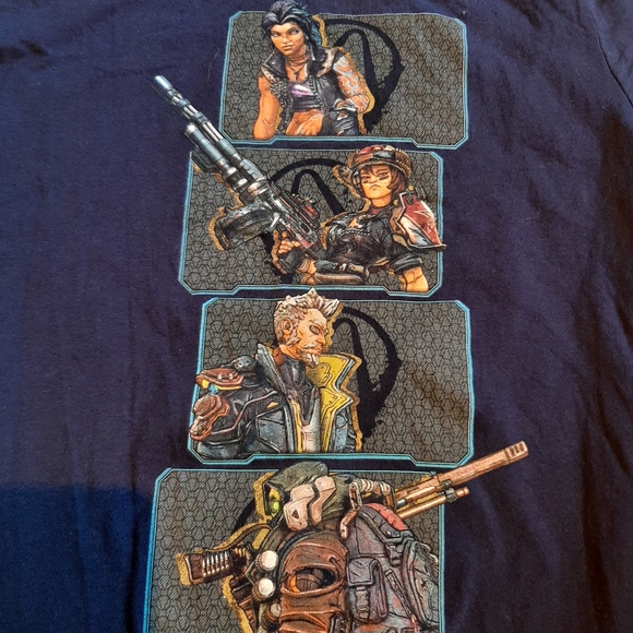 Borderlands 3 Video Game Characters Graphics T-Shirt - Picture 2 of 3